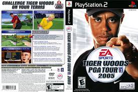 Tiger Woods Pga Tour 2005 Slus 21002 Sony Playstation 2 Box Scans 1200dpi Electronic Arts Free Download Borrow And Streaming Internet Archive