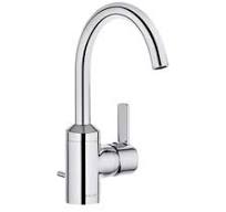 Kludi ZENTA basin fitting with Eco, battery-powered, chrome