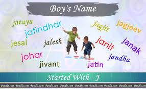 Names are the source of recognition of an individual and boys names are often the title of the families. Indian Boy Names Starting With J Pandit Com