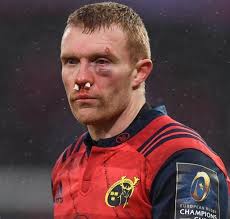Keith Earls looked like a lad that had a rough night