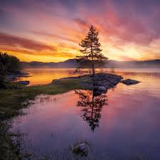 Account Suspended Nature Sunrise Lake Enjoy Nature