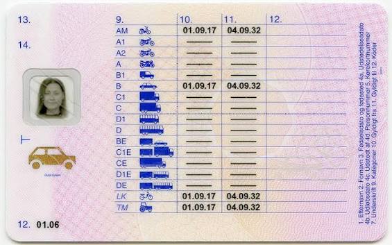 Denmark - DK6 - Mobility & Transport - Road Safety, how to get a driving licence in denmark back
