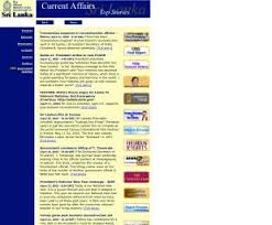 The Official Website Of The Government Of Sri Lanka Library Of Congress