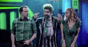 Ghostly hauntings i turn loose.beetlejuice, beetlejuice, beetlejuice! lydia says her own poem in order to enter the neitherworld lydia deetz (voiced by alyson court) is beetlejuice's best friend. Watch The Trailer For Broadway S Beetlejuice Musical Beetlejuice Musicals Johnny Depp Movies