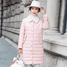 Leather Suede Women Pink Coat Genuine Sheepskin Down Jacket Winter Sweet Baby Pink Color Free Shipping New Phoenix 1209a Coat Women Coated Canvascoat Holder Aliexpress