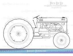 Free printable tractor coloring pages for kids. Pin On Vorlagen