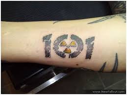 A tattoo is a form of skin texturising. Vault Tec Logo Tattoo 2020 Medium Size 59 4 Kb Image