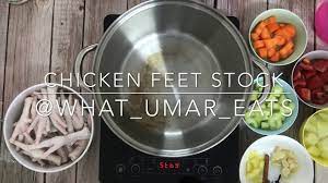 Ayam dan ikan bilis merupakan sumber protein yang bagus untuk perkembangan anak. Cara Buat Stok Kaki Ayam Untuk Baby Chicken Feet Stock Youtube