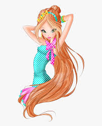 See more of winx club flora on facebook. World Of Winx Chef Chic Flora Strawberry Dotted Outfit Rainbow S R L Hd Png Download Transparent Png Image Pngitem