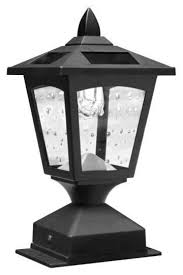 Solar lamp landscape timbers outdoor decor wood solar lamp post decor lights light beach decor. Kanstar Solar Powered Post Cap Light For Nominal Wood Posts Pathway Traditional Post Lights By Myfun Corp Houzz