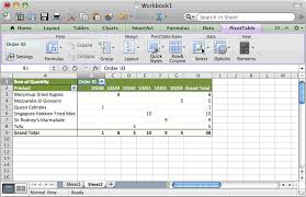 ms excel 2011 for mac how to remove row grand totals in a