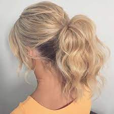 21 Updo Prom Styles Perfect For The Big Night Stayglam Ponytail Hairstyles Easy Cute Hairstyles For Medium Hair Prom Hair Medium