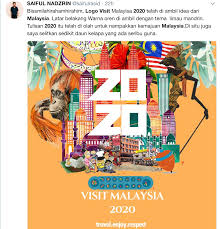 Pelancaran tersebut disempurnakan oleh perdana menteri, tun dr mahathir mohamad di lapangan terbang kuala lumpur sebentar tadi. Rakyat Malaysia Balas Dendam Terhadap Logo Melawat Malaysia 2020 Buzzkini