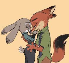 Nick Wilde Judy Hopps Love Animal Zootopia Desenho Zootopia Decoracao De Aniversario Ladybug Animacao