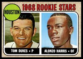 Amazon.com: Baseball 1968 Topps #128 Tom Dukes/Alonzo Harris RC Astros :  Collectibles & Fine Art