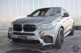 Matte Gunmetal Grey Bmw X6 M Has 650 Hp Bmw X6 Bmw Bmw Suv