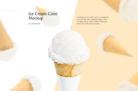 Download Ice Cream Cone Mockup On Behance