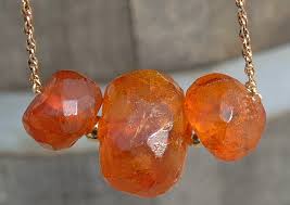 russian amber and 14k gold necklace