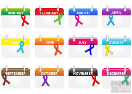 What Health Awareness Month Is It Here S A Calendar Myria Health Awareness Months December Awareness Month Health Awareness