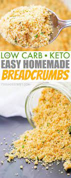 Easy Homemade Low Carb Breadcrumbs Recipe Keto Glutenfree Keto Recipes Easy Low Carb Keto Recipes Keto Diet Recipes