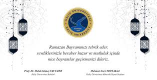 Maybe you would like to learn more about one of these? Halic Universitesi On Twitter Ramazan Bayraminizi Tebrik Eder Sevdiklerinizle Beraber Huzur Ve Mutluluk Icinde Nice Bayramlar Gecirmenizi Dileriz Https T Co Rjv5mpjoyk