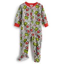 Jammies For Your Families Baby Dr Seuss How The Grinch Stole Christmas Grinchmas One Piece Pajamas
