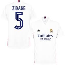 Real madrid cf announces that zinedine zidane has decided to end his current stage as coach of our club, read the statement. Adidas Real Madrid Zidane 5 Home Trikot 2020 2021 Official Printing