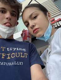 olivia rodrigo via cameron kasky's twitter 2/20/21