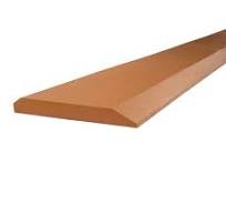 Single Bevel Skid Steer Bucket Cutting Edge Blade, 16 Mn Steel - 60" x 4" x  1/2"