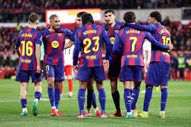 هذا ما فعله لاعبو برشلونة بعد الخسارة من جيرونا