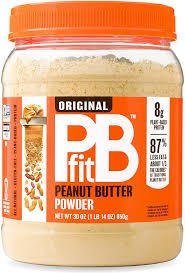 Amazon Com Pbfit All Natural Peanut Butter Powder Spread From Real Roasted Pressed Peanuts 8g Of Protein 30 Oz Arts Crafts Sewing