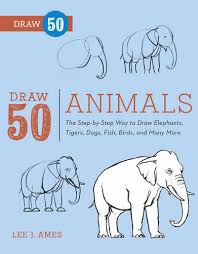 Watch the video explanation about easily draw 50 animals videos online, article, story, explanation, suggestion, youtube. Draw 50 Animals The Step By Step Way To Draw Elephants Tigers Dogs Fish Birds And Many More