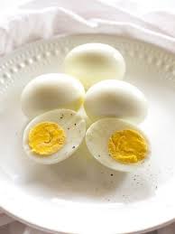 Hard boiled eggs with their shell still on, will last one week in the fridge. How To Hard Boil Eggs The Girl Who Ate Everything