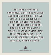 Communication Is Key When Parenting With An Ex Www Twohappyhomes Com Step Father Sayings Co Parenting Parenting Quotes Step Parenting