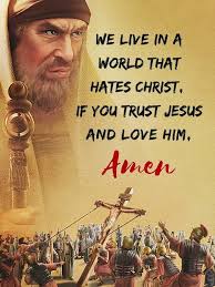 Luke 21:17-19 says: "You will be hated by all because of My name, but not a  hair of your head will perish. By your endurance you will gain your lives."