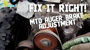 The impeller on a 9.8 mercury outboard boat motor can be easily changed. Snowblower Repair Mtd Snowblower Belt Cover And Auger Brake Fix Youtube