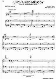 Unchained melody classical version (arr. Unchained Melody Ghost Free Piano Sheet Music Pdf