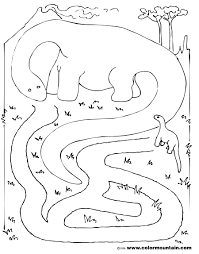 Dinosaur Maze Activity Color Sheet Create A Printout Or Activity Kindergarten Worksheets Printable Kindergarten Worksheets Fun Preschool Worksheets