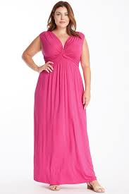 Curvy Pink Vneck Maxi Dress Vneck Maxi Dress Maxi Dress Dresses