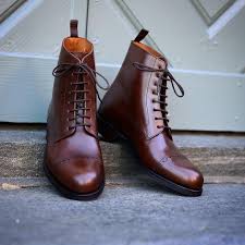 Our Dark Brown Jumper Boot On Last 960 With Vibram Rubber Sole Model Jumper Boot Stock Model Mens Leather Boots Best Dress Shoes Quality Leather Boots