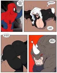 Spider-Man and Black Cat - Porn Comics