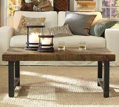 Lorraine extending dining table hewn oak pottery barn. Griffin Reclaimed Wood Coffee Table In 2021 Reclaimed Wood Coffee Table Coffee Table Coffee Table Pottery Barn