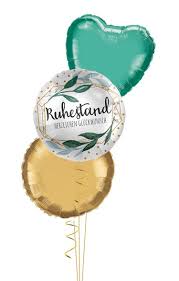 Mit zwei fotos von kollege, kollegin oder dem chef, der in seine wohlverdiente rente geht und diesem blumentopf ist sind lustige abschiedsgeschenke zum rentenbeginn im schnell gemacht! Folienballons Ruhestand Pension Rente Abschied Luftballons Zum Staunen Silke Andreas Schmitt