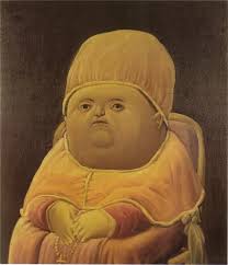 Pope Leo X After Raphael Botero Fernando Funny Memes Reaction Pictures Funny Pictures