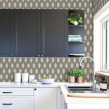 But, it has some diy touches that can give any space a feeling of luxury. How To Use Kitchen Wallpaper To Update Your Kitchen Decorated Life