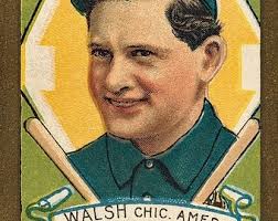 2 Card Lot 1911 T205 Ed Walsh TABACCO REPRINT Mint