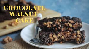How To Make An Eggless Chocolate Walnut Cake No Fail Quick And Easy Recipe Youtube