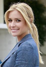 Curly hair styles blonde celebrities. Kristin Cavallari Ponytail Kristin Cavallari Hair Hair Styles Long Hair Styles