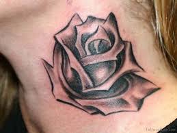 42 totally awesome black rose tattoo that will inspire you to get. 56 Enchanting Black And Gray Neck Tattoos