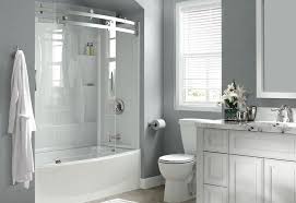 Bathtub & shower combo faucets. Bathroom Faucets Showers Toilets And Accessories Delta Faucet
